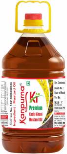 KANPURNA Kachi Ghani Mustard oil Mustard Oil Plastic Bottle