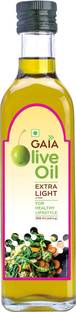 GAIA Olive Oil Extra Light for healthy lifestyle Olive Oil Plastic Bottle