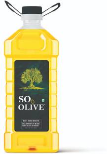 JIVO So Olive Oil 5L Nutritious Cooking Oil for a Healthy Ideal for Daily Use Olive Oil Plastic Bottle