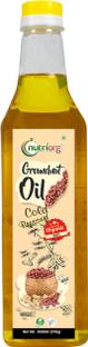 Nutriorg Certified Organic Cold - Pressed Groundnut Oil Plastic Bottle