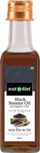 nutndiet Cold Pressed Black Sesame Oil (Gingelly Oil) Sesame Oil PET Bottle