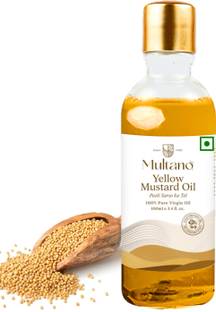 Multano Pro Cold Pressed Yellow Mustard Oil, Peeli Sarnso Ka tel Mustard Oil PET Bottle