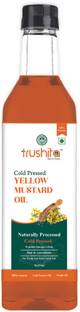 Trushita Cold Pressed Natural Ghani Sarso Yellow Mustard Oil PET Bottle