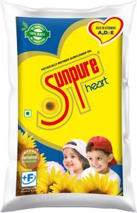 Sunpure Heart Sunflower Oil Pouch