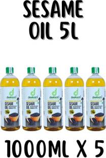 DEEKSAM WOOD PRESSED SESAME OIL |GINGELLY OIL|UNREFIND OIL|CHEKKU OIL|MARACHEKKU Sesame Oil PET Bottle