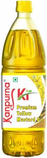 KANPURNA Yellow Mustard Oil Mustard Oil Plastic Bottle