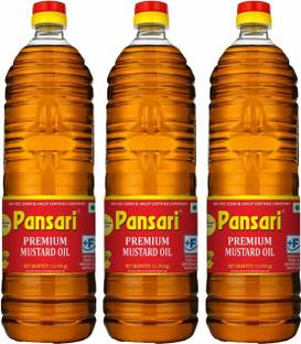 Pansari Kacchi Ghani Mustard Oil Plastic Bottle