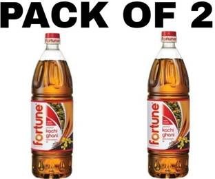 FORTUNE PREMIUM KACHI GHANI PURE Mustard Oil Plastic Bottle