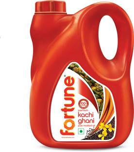FORTUNE Kachi Ghani Pure Mustard Oil Can