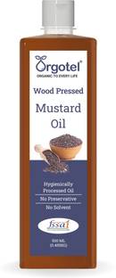 Orgotel Cold Pressed Black Mustard Oil Mustard Oil PET Bottle
