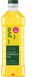 JIVO Canola 1 Litre Cooking Oil Canola Oil Plastic Bottle