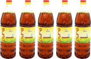 asl pure Pure Kachi Ghani Mustard Oil PET Bottle