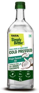 Tata Simply Better Virgin Cold Pressed Coconut Oil PET Bottle