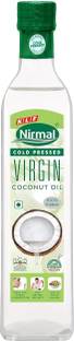 KLF Nirmal Cold Pressed Virgin Coconut Oil Glass Bottle