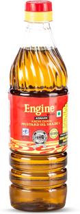 Engine Kachi Ghani Mustard Oil Plastic Bottle