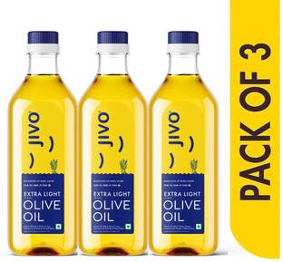JIVO Extra Light 3 Litre Cooking Oil Olive Oil Plastic Bottle