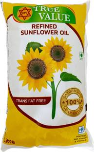 True Value Refined Sunflower Oil Pouch