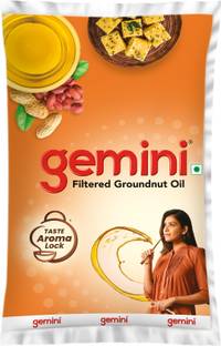 Gemini Filtered Groundnut Oil Pouch