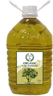 pure and me Pure Organic Olive Oil Can
