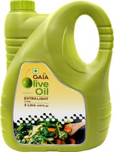 GAIA Extra lite Olive oil 5 Ltr Olive Oil Can