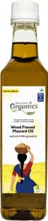 Healthify Organics Kachi Ghani Pure Mustard Oil (Sarson Tel) (Woodpressed) Mustard Oil PET Bottle