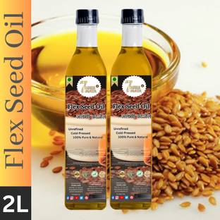7Herbmaya Alsi Tail Nature's Bounty: Flaxseed Oil for Daily Wellness | Flex Seeds Oil Flaxseed Oil PET Bottle