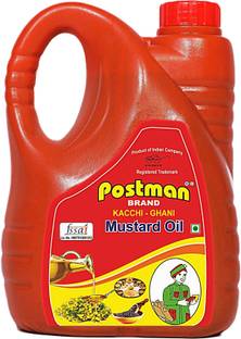 Postman Premium Kacchi Ghani Mustard Oil Jar