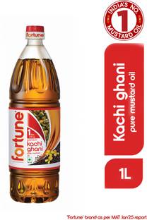 FORTUNE Premium kachi ghani pure Mustard Oil PET Bottle