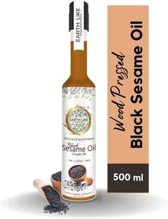 Earth Like Wood Pressed |Cold Pressed |Chekku |Kachi Ghani Black Sesame Oil PET Bottle