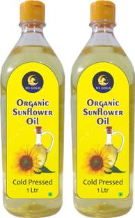 NS Gold 100% Pure and Cold Pressed Sunflower Oii with Natural Flavours and Aroma Sunflower Oil Plastic Bottle