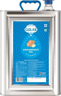 Gulab Gold Filtered Groundnut Oil Tin