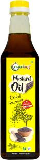 Nutriorg Certified Organic Cold Pressed Mustard Oil Plastic Bottle