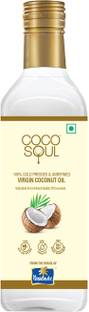 Coco Soul Cold Pressed Unrefined Coconut Oil Plastic Bottle