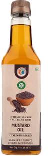 Reviva well Being Mustard Oil | Cold Pressed Kachi Ghani | Pure & Flavorful Cooking Oil Mustard Oil Plastic Bottle