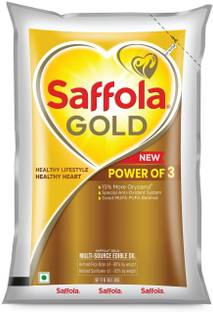 Saffola Gold Blended Oil Pouch