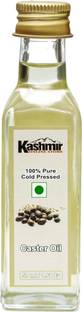 kashmir online store Cold Pressed Edible Caster Oil For Cooking,Good For Skin,Face And Hair Growth Canola Oil Glass Bottle