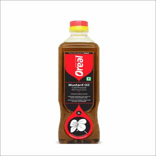Oreal Kacchi Ghani Mustard Oil 100% Pure Mustard Oil Plastic Bottle