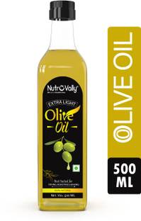 NutroVally Olive Oil (Jaitun Oil) for Cooking | No Cholesterol & Trans Fat | 100% Vegan Olive Oil Plastic Bottle