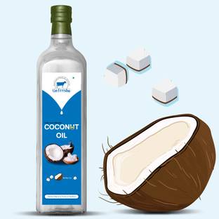 Go Fresho Pure Cold Pressed Virgin Coconut Oil | 100% Natural & Unrefined Coconut Oil PET Bottle