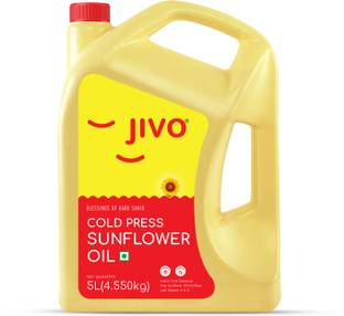JIVO Cooking Sunflower Oil Can