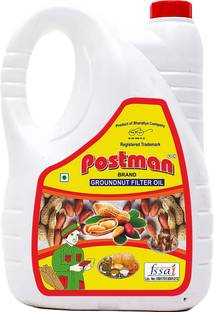 Postman Groundnut Filter Oil 5L Jar Groundnut Oil Jar