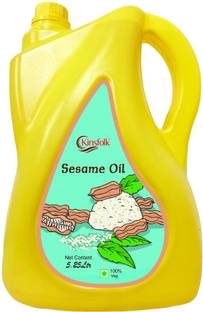 Kinsfolk Cold Pressed Gingelly/Sesame Oil ( Virgin, Chekku/Ghani ) Sesame Oil Can