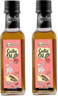 Nutriorg NUTCSTOP2 Castor Oil Glass Bottle