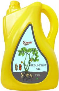 Kinsfolk Cold Pressed Groundnut/Peanut Oil Groundnut Oil Plastic Bottle