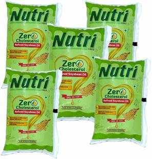 nutri 1992 Zero Cholestrol Soyabean Oil Pouch