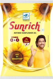 Sunrich Refined Sunflower Oil Pouch