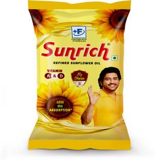 Sunrich Refined Sunflower Oil Pouch