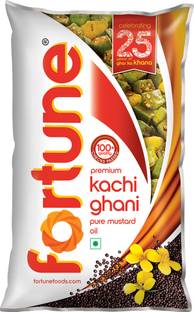 FORTUNE Premium kachi ghani pure Mustard Oil Pouch