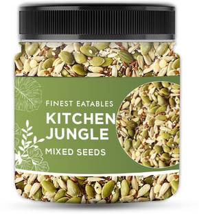 Kitchen Jungle Super Raw 5 in 1 Seeds Mix | Mixed Seeds | Healthy Snacks Mix Mixed Seeds