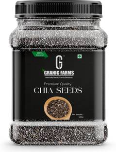 GRANIC FARMS Raw Chia Seeds for weight Loss with Omega 3, Calcium and Fiber Rich | Chia Seeds